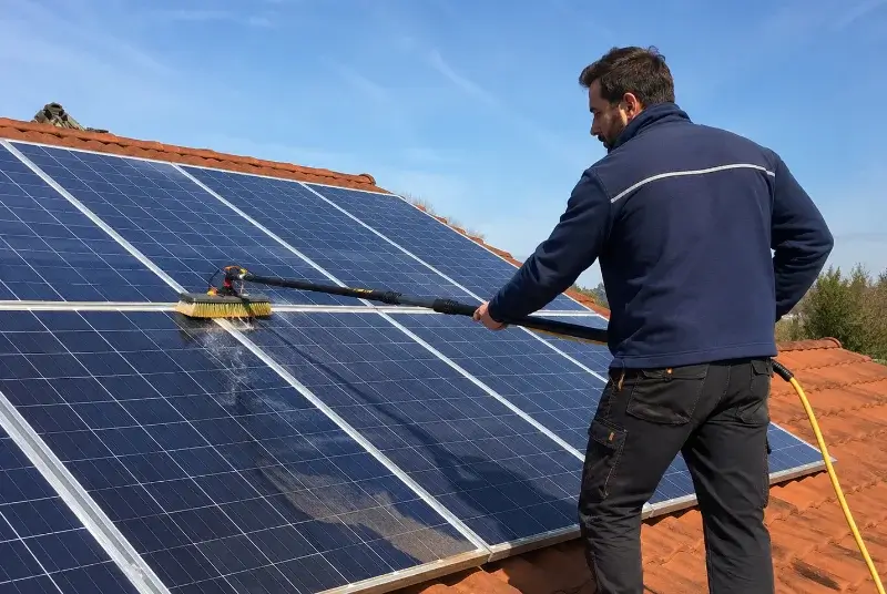 Nettoyage et entretien de panneaux solaires à Tocane-Saint-Apre